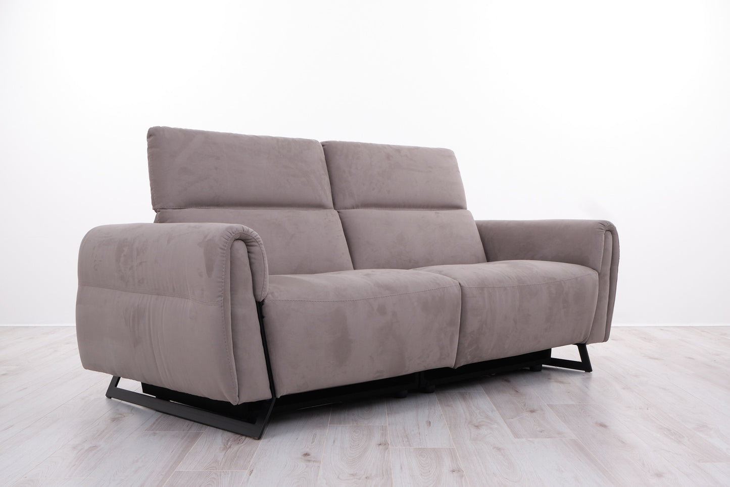 LIPARI 220CM ELECTRIC RECLINING FABRIC SOFA
