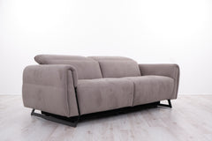 LIPARI 220CM ELECTRIC RECLINING FABRIC SOFA
