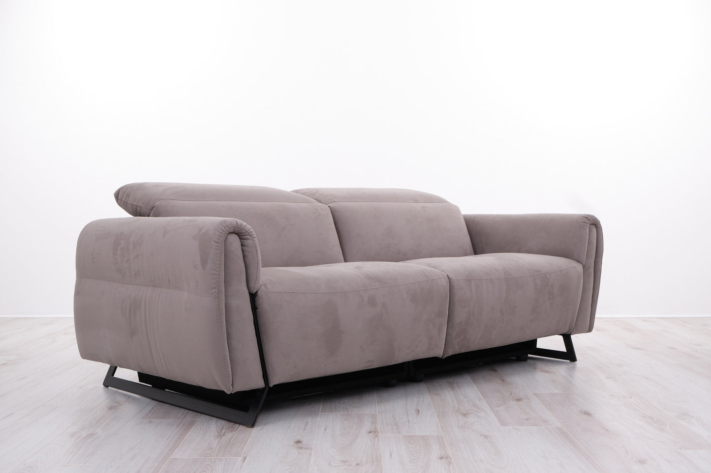 LIPARI 220CM ELECTRIC RECLINING FABRIC SOFA