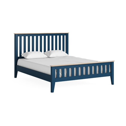 TOULOUSE 5FT SLATTED BED NAVY