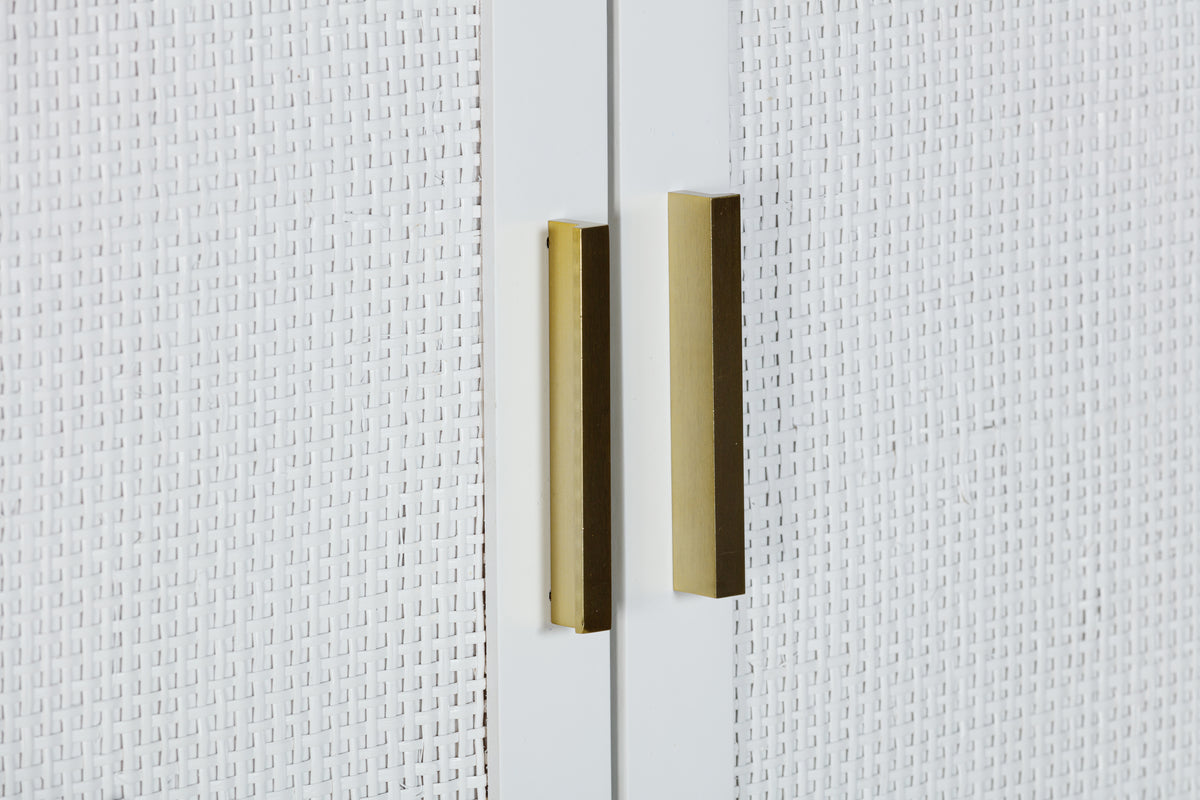 LLOYD WARDROBE WHITE RATTAN