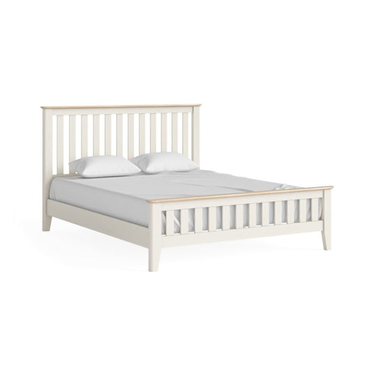 TOULOUSE 5FT SLATTED BED COCONUT MILK
