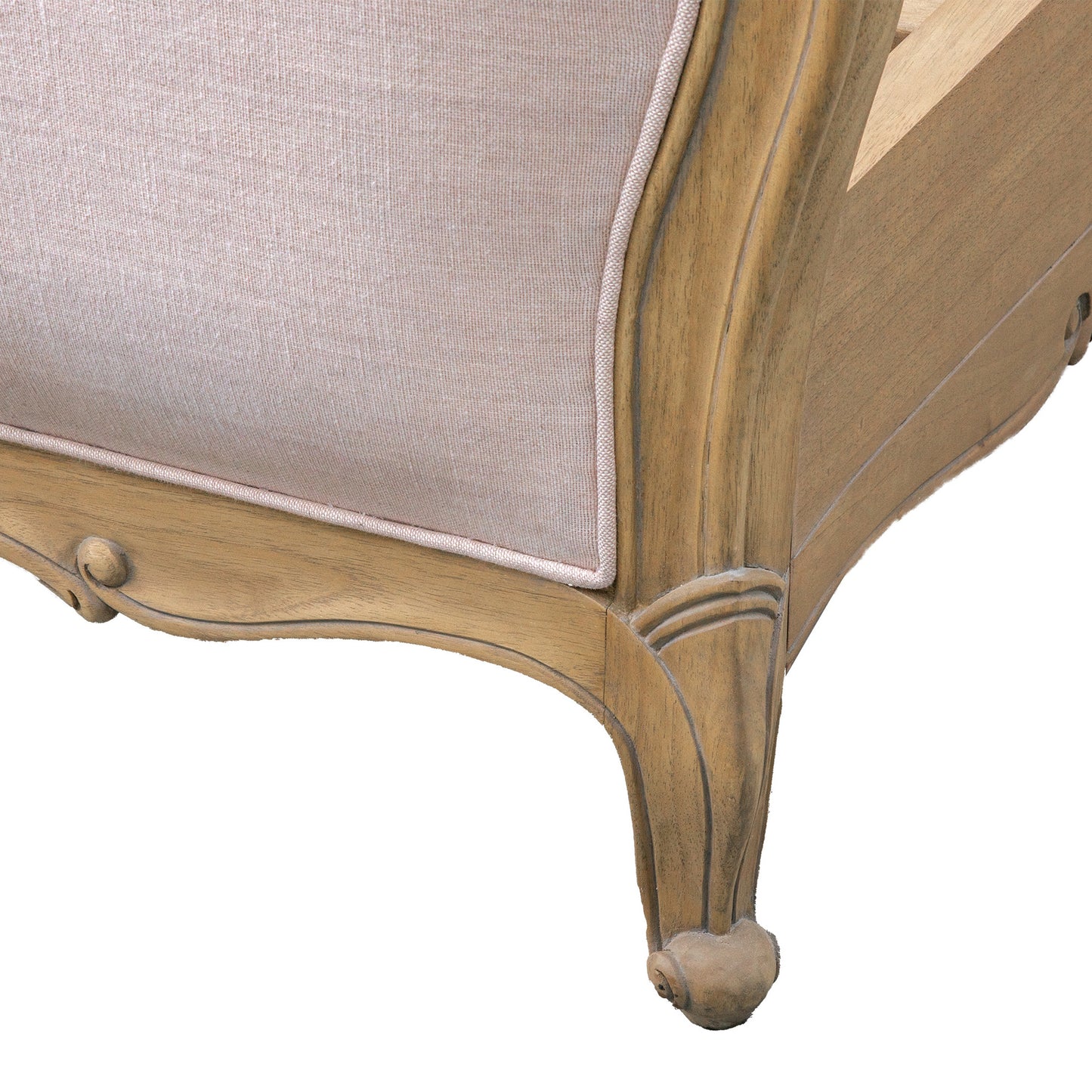 GREENWICH 5FT LINEN UPHOLSTERED BED