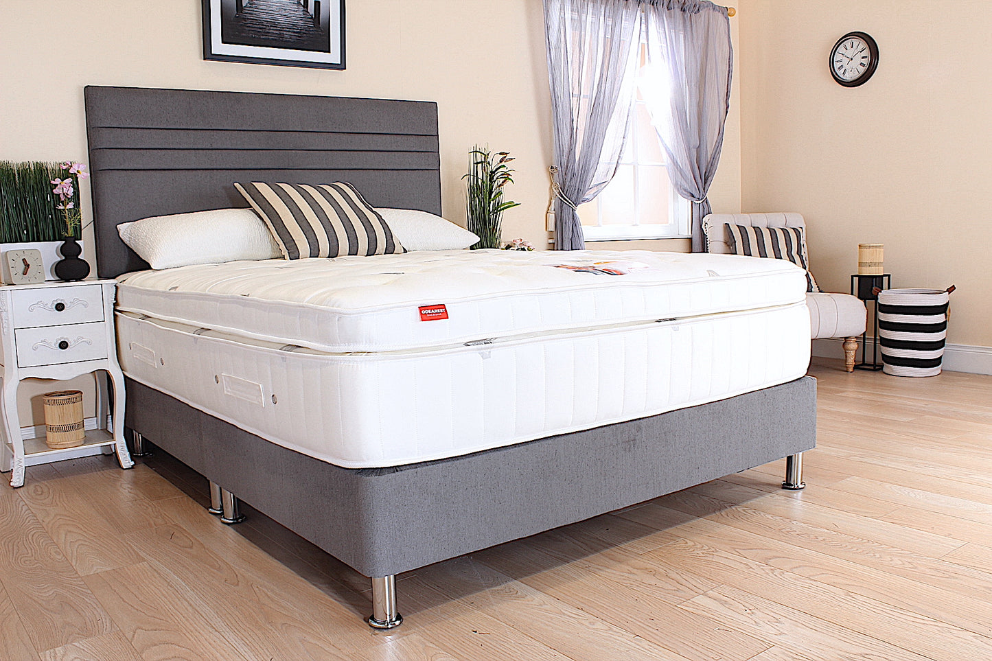 CLARE KING KOIL 4FT HEADBOARD