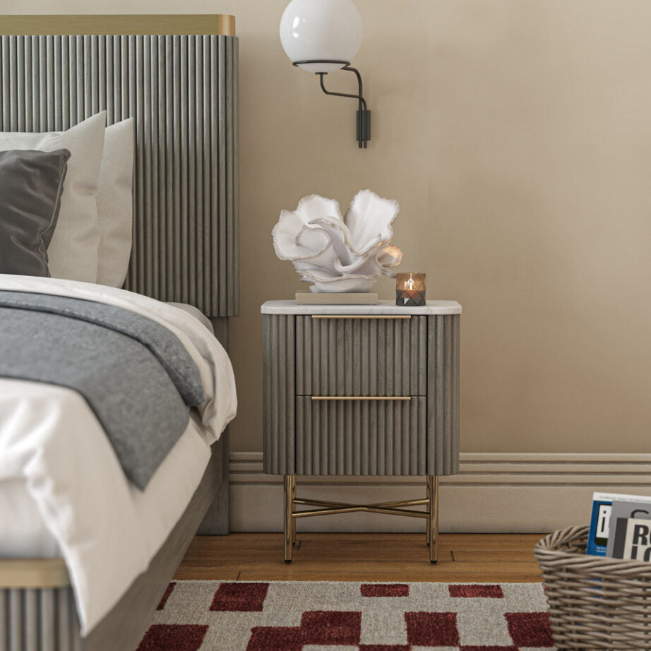 BELLE NARROW BEDSIDE TABLE