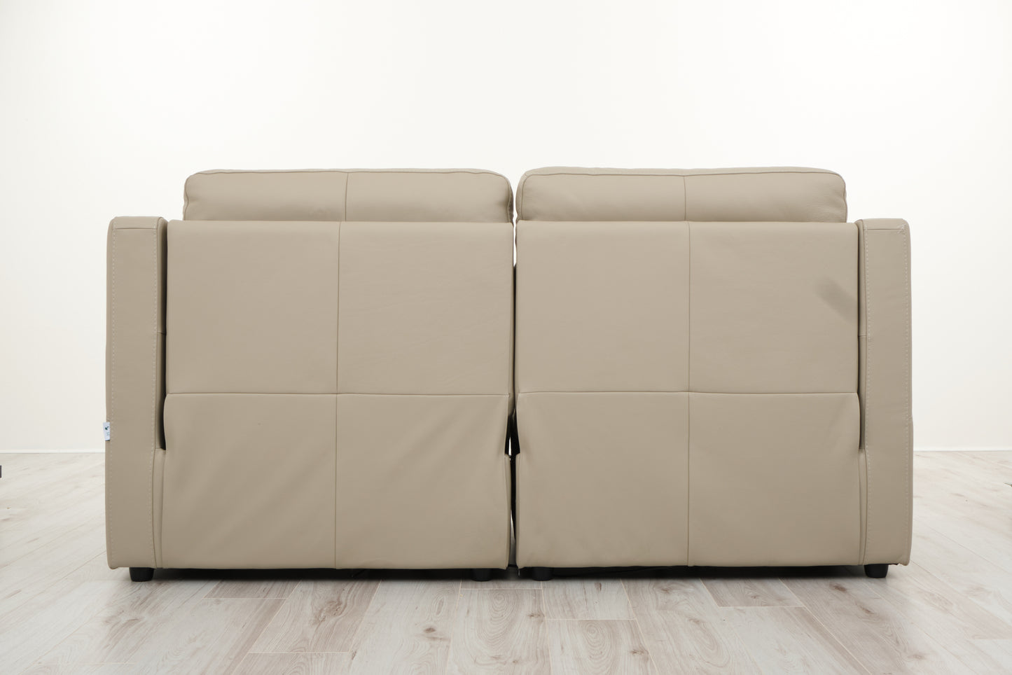 OTTO 154CM LEATHER FIXED SOFA