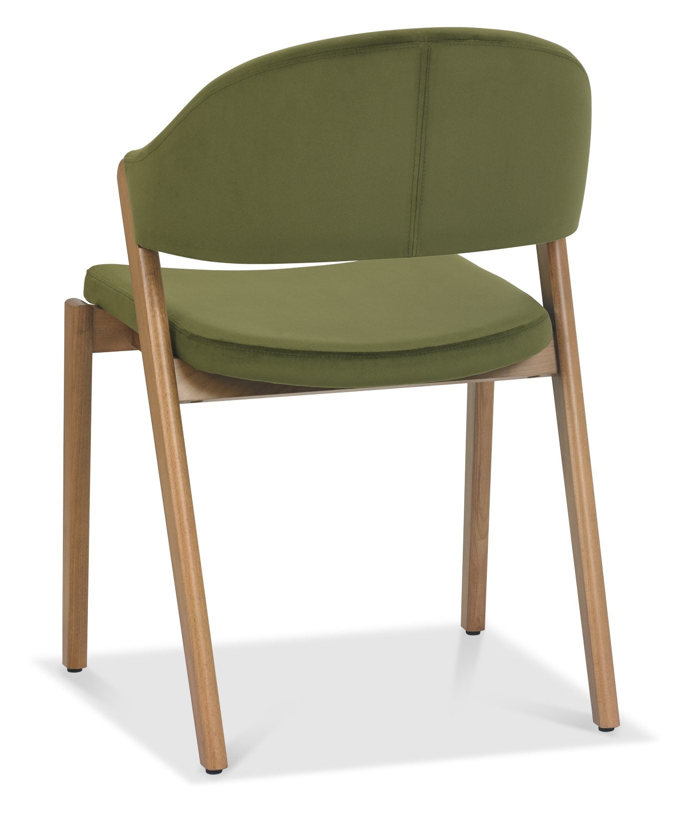SATURN UPHOLSTERED CHAIR - CEDAR VELVET