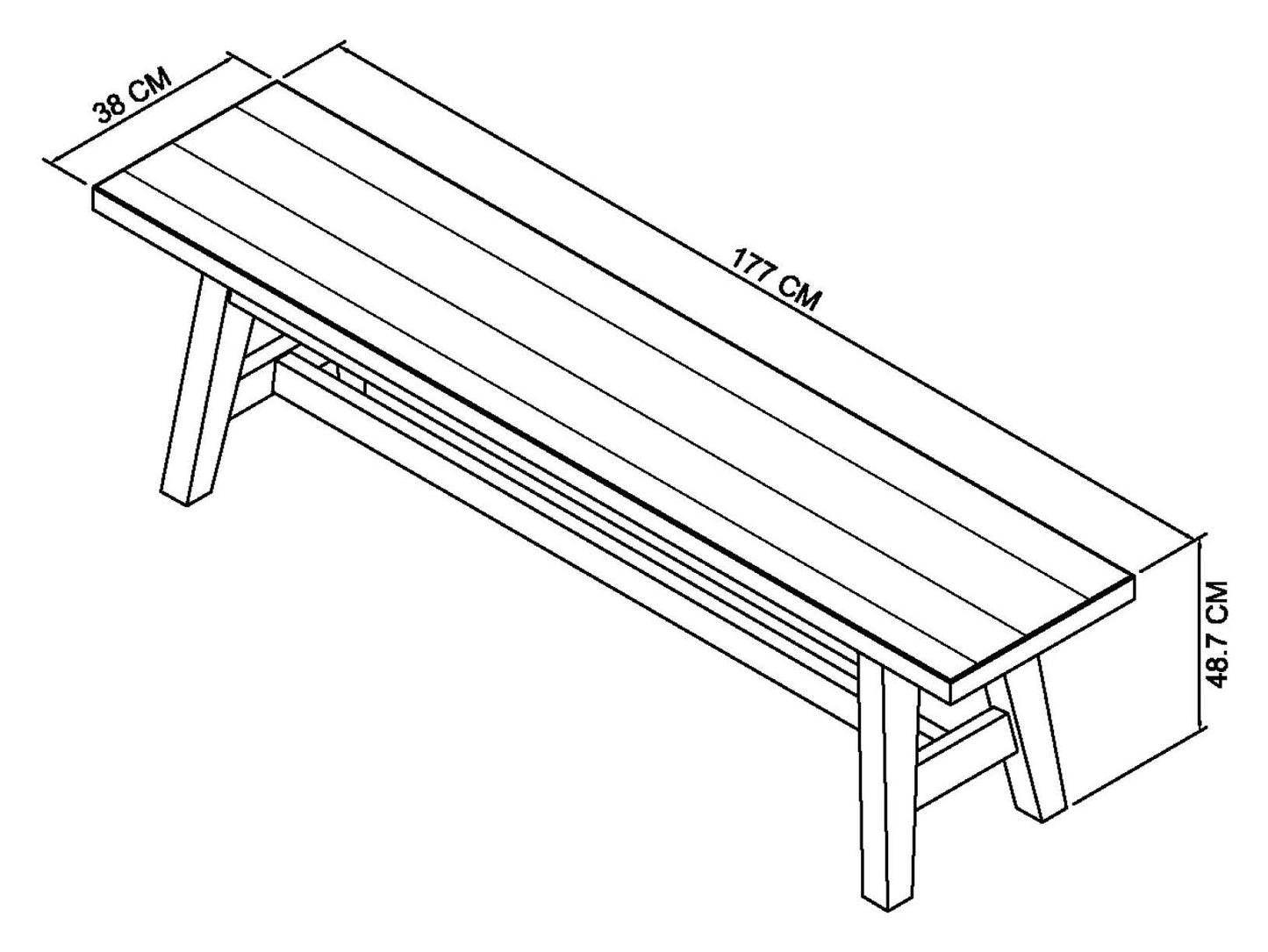 SATURN SMALL BENCH
