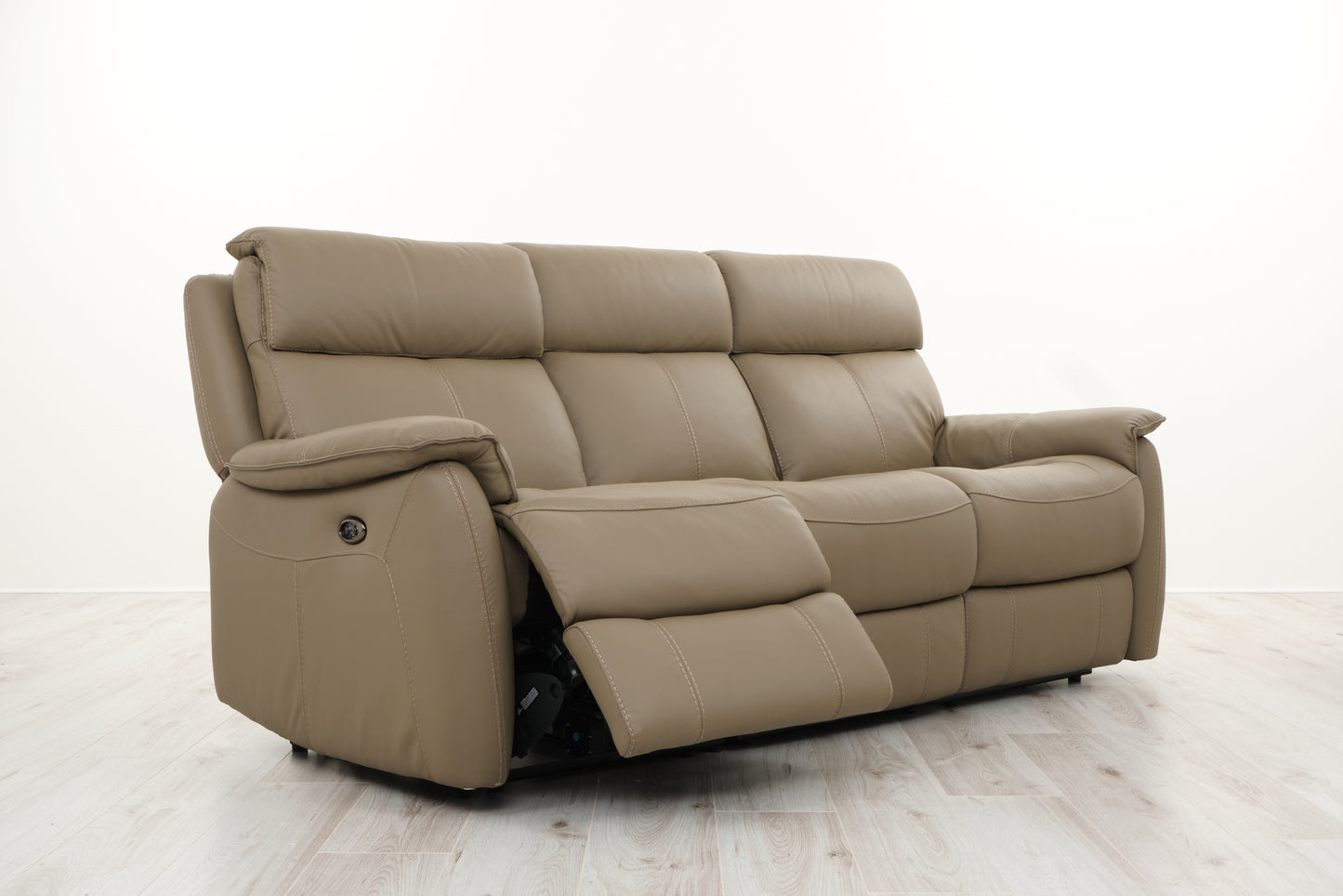 LOTTIE 3 SEATER ELECTRIC RECLINER LEATHER
