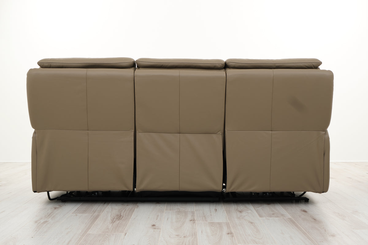 LOTTIE 3 SEATER LEATHER