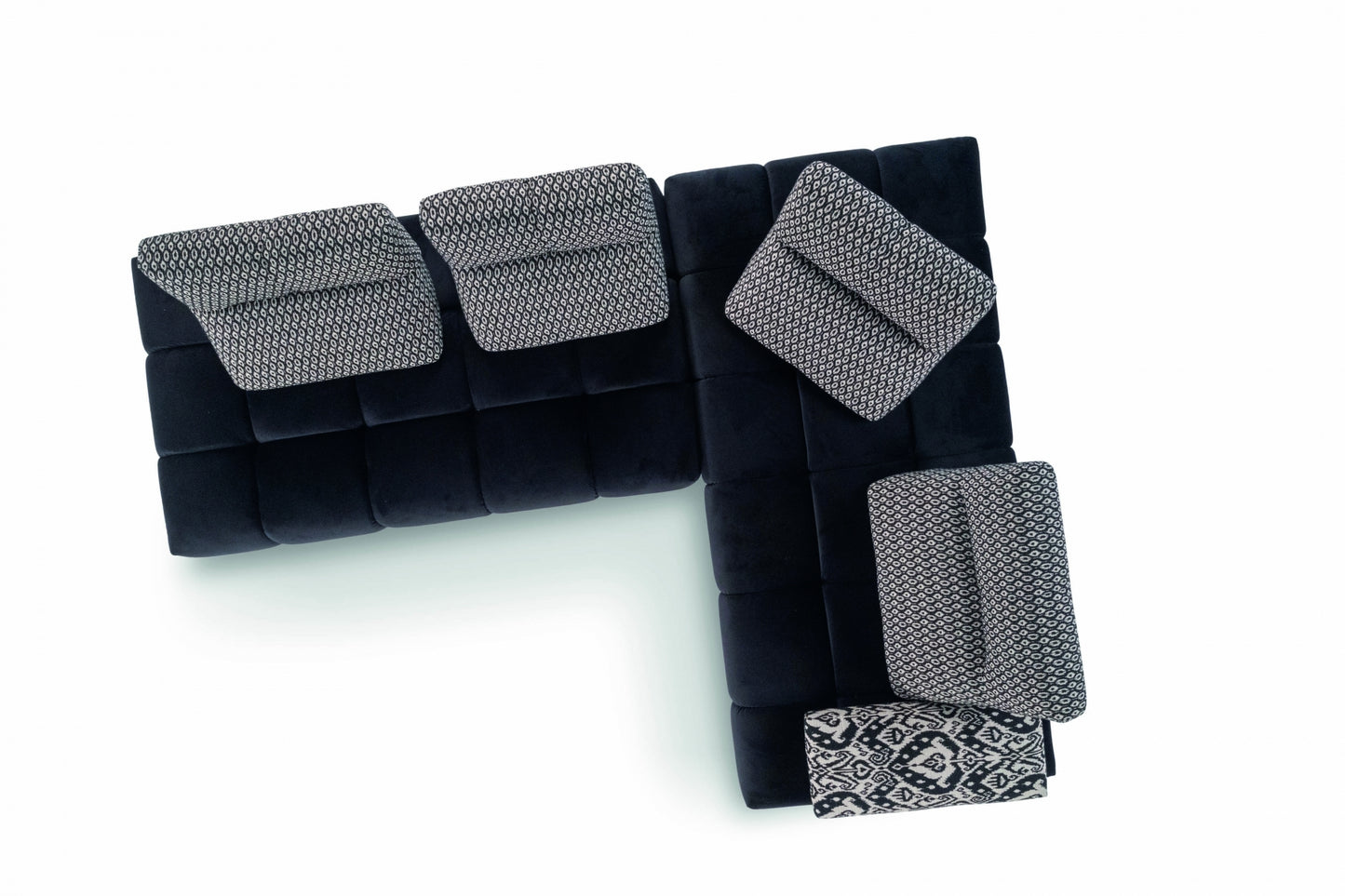 SOMMIER LEFT ARM FACING CORNER SOFA FABRIC
