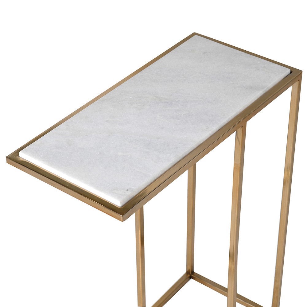 MOYNE MARBLE SIDE TABLE