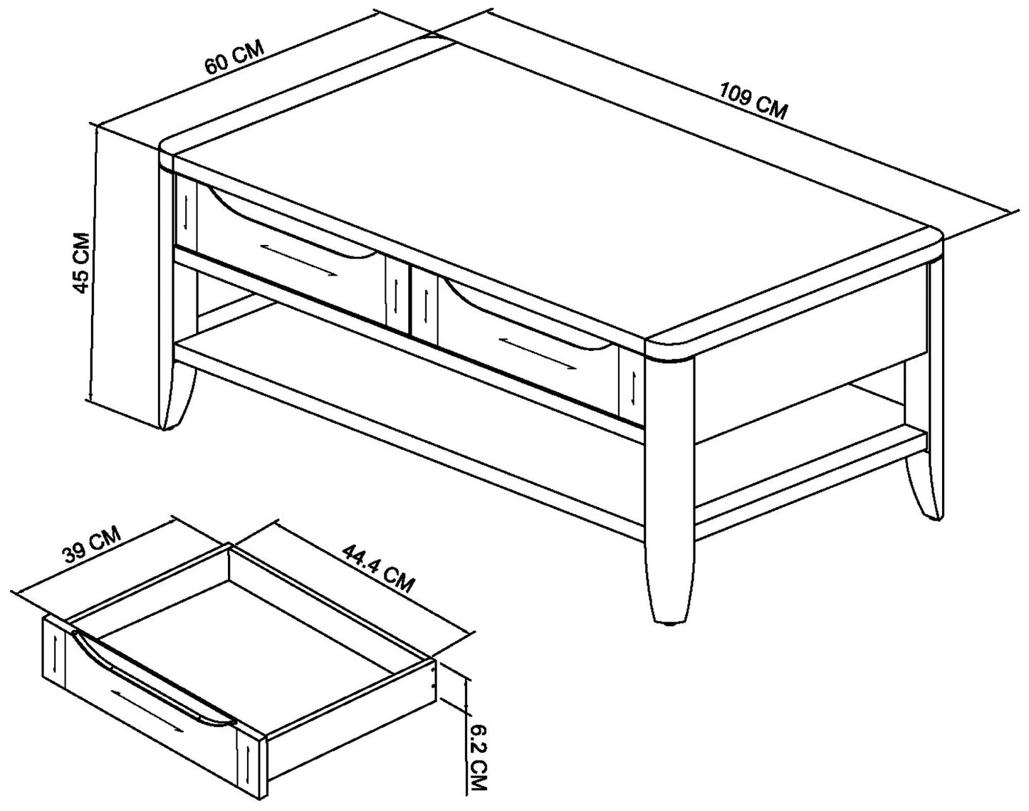 LEONA COFFEE TABLE
