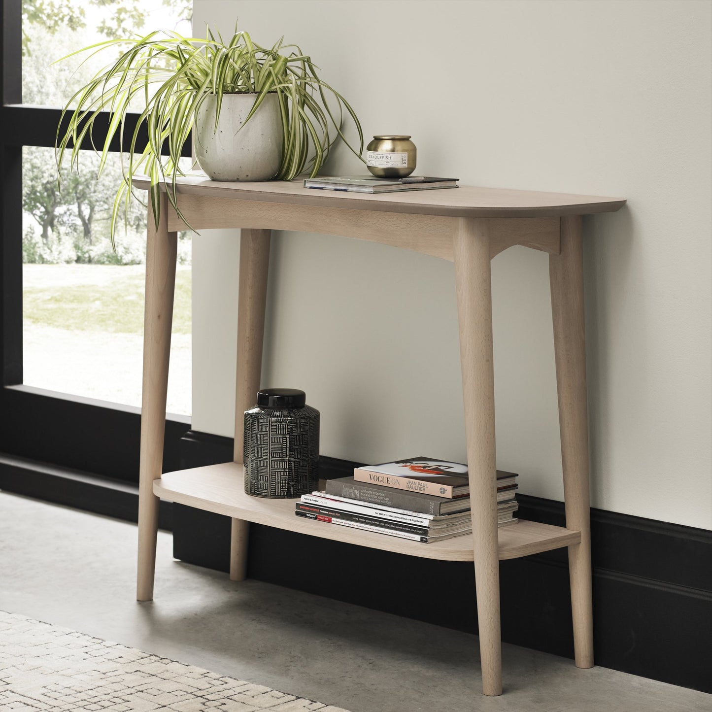 ODENSE CONSOLE TABLE WITH SHELF