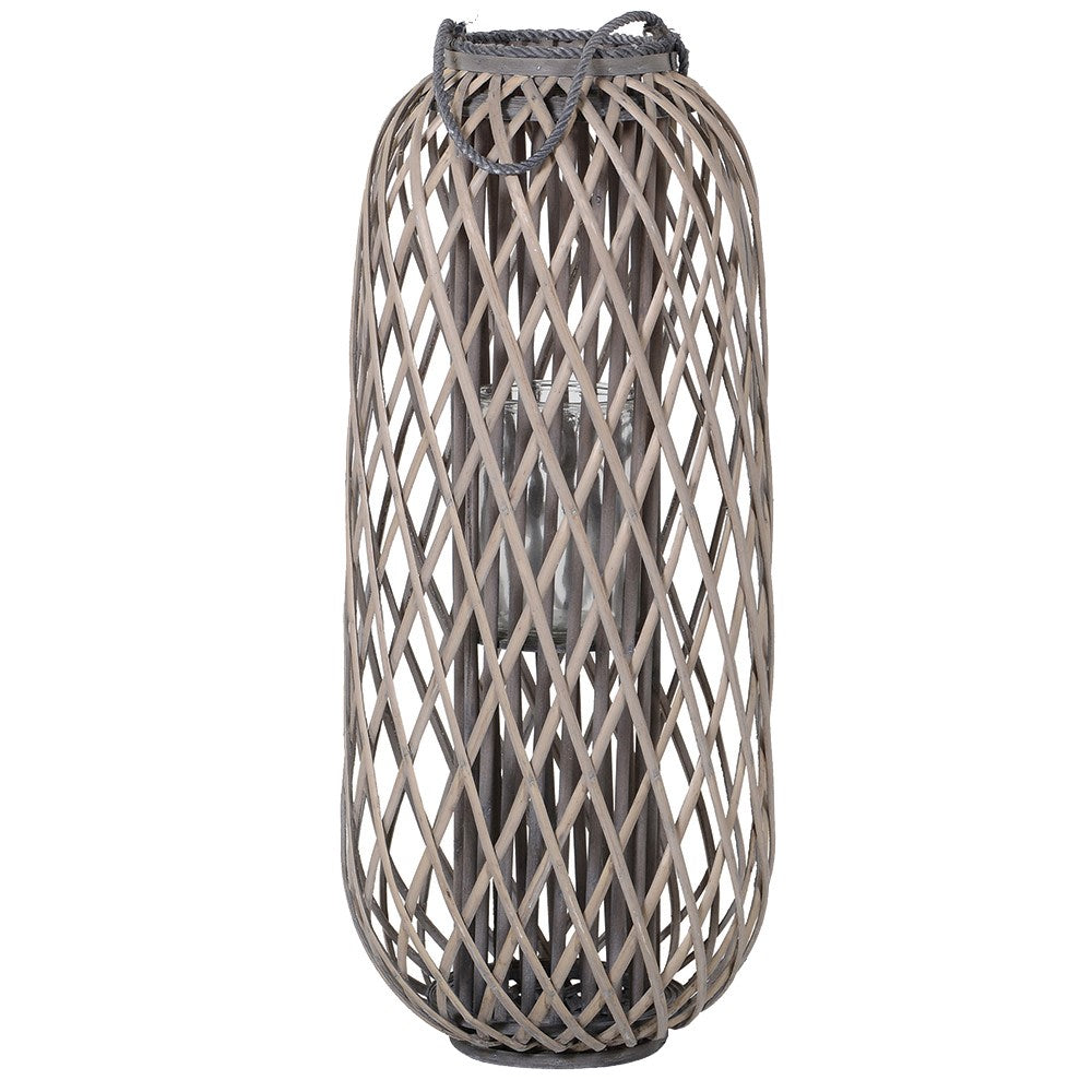 WILLOW LARGE GREY LANTERN
