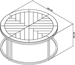 WARNER COFFEE TABLE