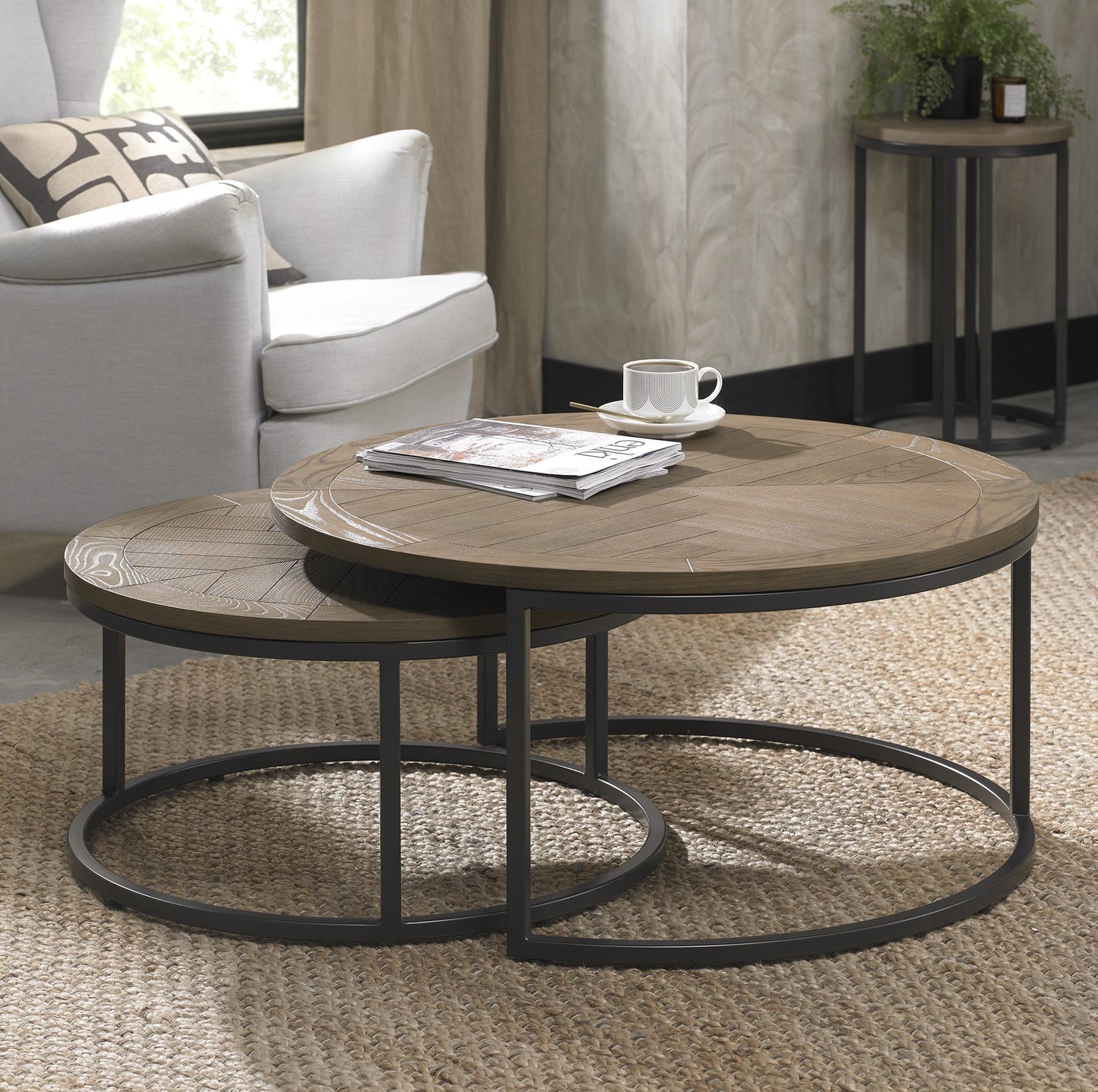 WARNER COFFEE NEST OF TABLES