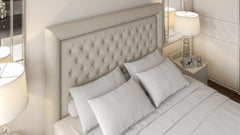 ROYALE 5FT BEDFRAME MANUAL OTTOMAN