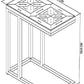 NEWTON SOFA TABLE