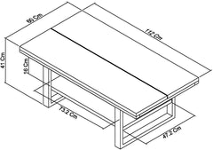 WARSAW COFFEE TABLE