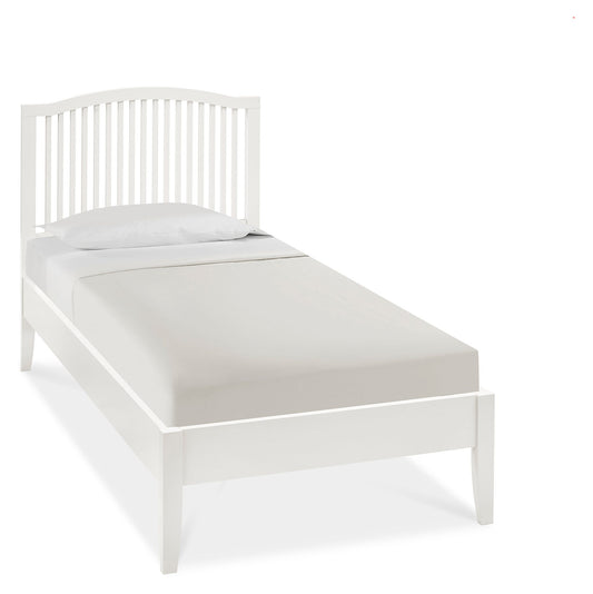 ASHBY WHITE 90CM SLATTED BEDSTEAD