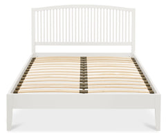 ASHBY WHITE 150CM SLATTED BEDSTEAD