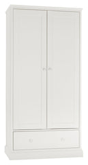 ASHBY WHITE DOUBLE WARDROBE
