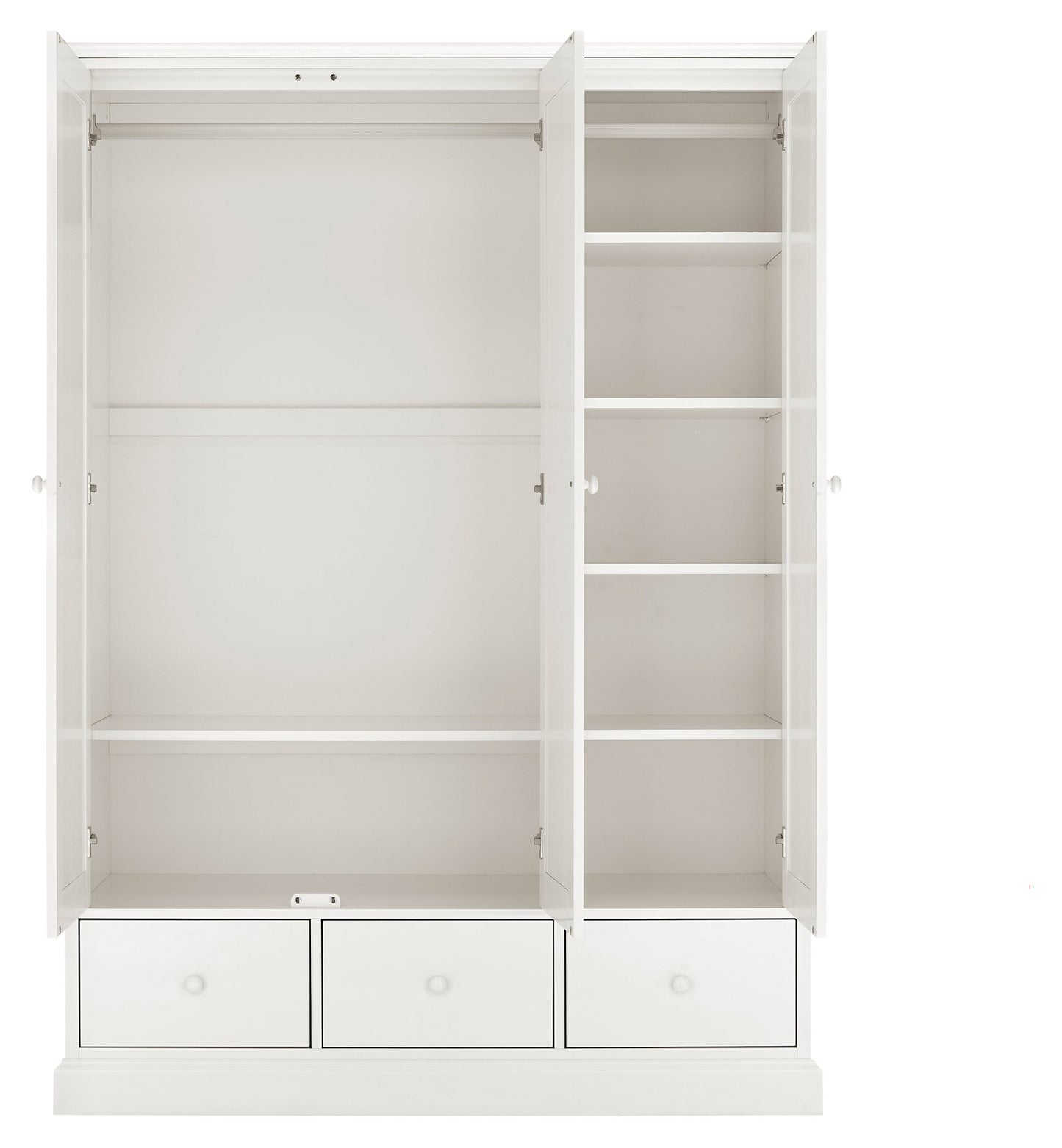 ASHBY WHITE TRIPLE WARDROBE