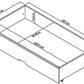 ASHBY WHITE UNDERBED DRAWER
