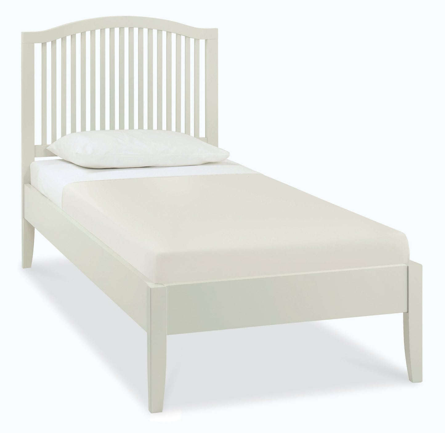 ASHBY COTTON 90CM SLATTED BEDSTEAD