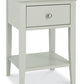 ASHBY COTTON 1 DRAWER NIGHTSTAND