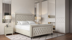 ROYALE 6FT BEDFRAME ELECTRIC OTTOMAN