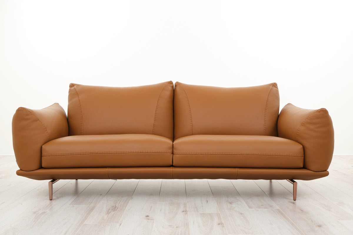DRAGEES 205CM SOFA ITALIAN LEATHER
