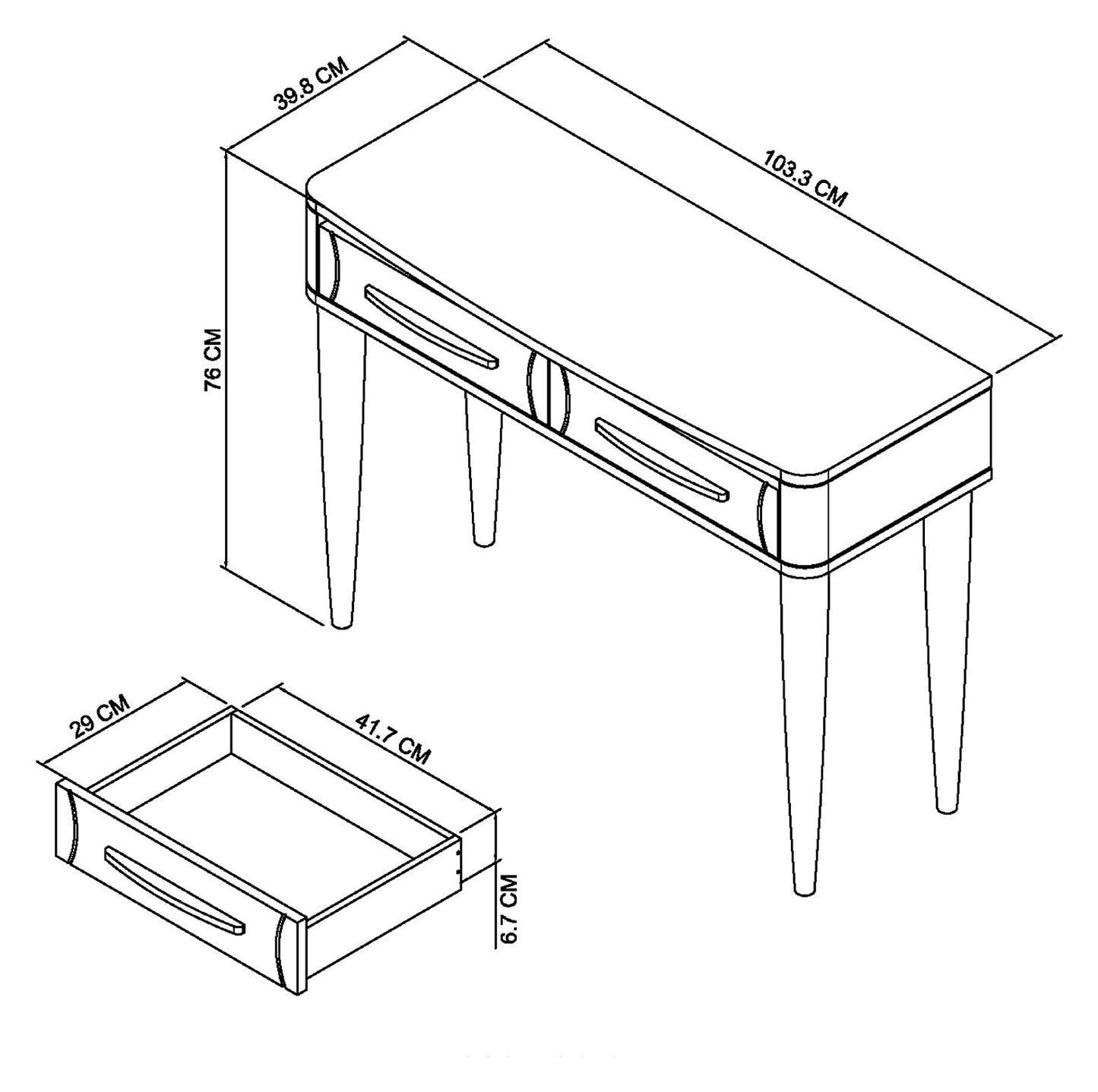 PRESTON CONSOLE TABLE