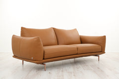 DRAGEES 225CM SOFA ITALIAN LEATHER