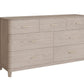CORSICA 7 DRAWER WIDE CHEST