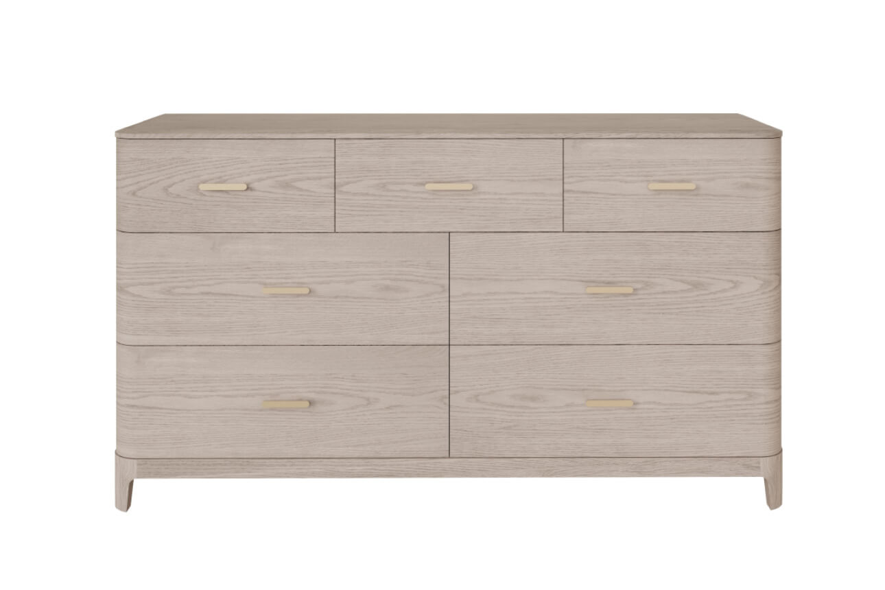 CORSICA 7 DRAWER WIDE CHEST