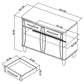 PRESTON NARROW SIDEBOARD