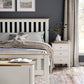 TOULOUSE 4FT6 SLATTED BED COCONUT MILK