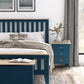 TOULOUSE BEDSIDE LOCKER  NAVY
