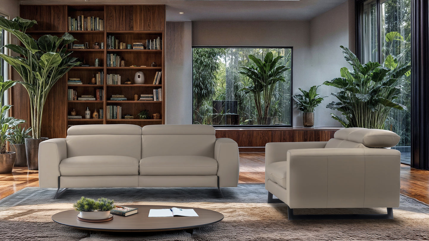 MENTANA 2 SEATER MANUL HEADREST 176cm