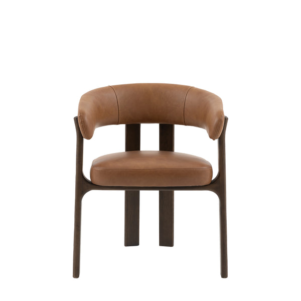 DINGLE DINING CHAIR LEATHER