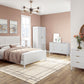 LLOYD 3 DRAWER LOCKER WHITE RATTAN