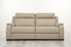 OTTO 154CM LEATHER FIXED SOFA