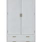 LLOYD WARDROBE WHITE RATTAN