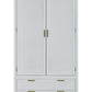 LLOYD WARDROBE WHITE RATTAN