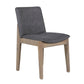 SANTORINI DINING CHAIR DARK GREY