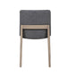 SANTORINI DINING CHAIR DARK GREY