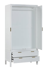 LLOYD WARDROBE WHITE RATTAN