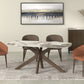 MIKA DINING RUST CHAIR